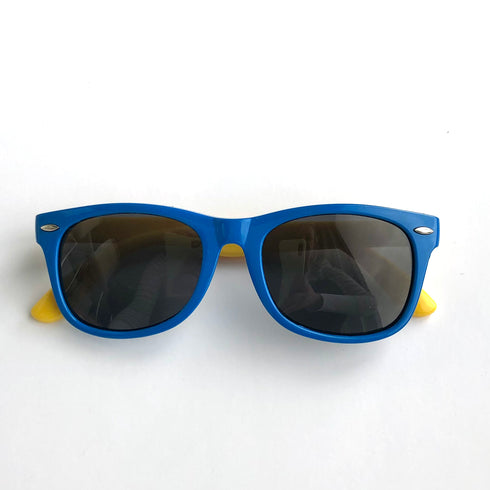 Flexible hipster kids toddler unisex sunglasses